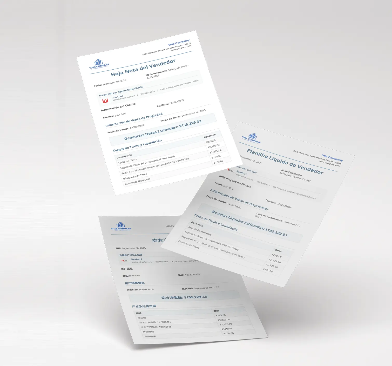 Cobranded Net
                                Sheets